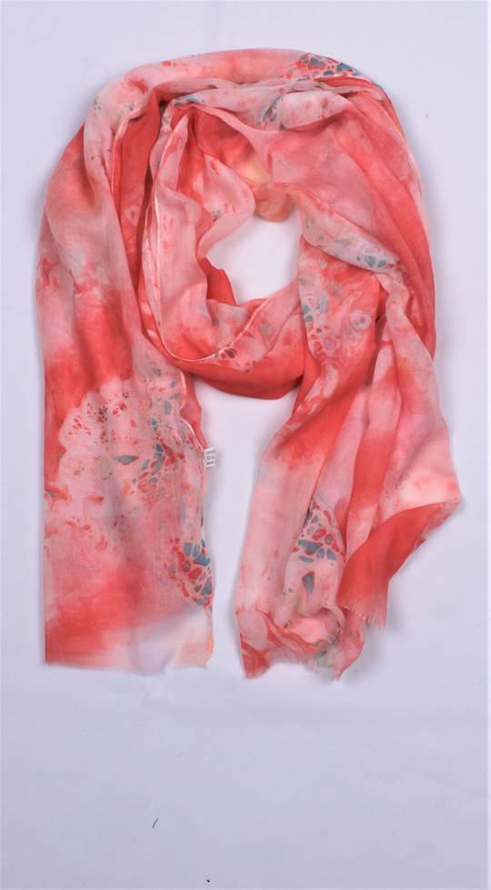Alice & Lily printed scarf orange Style : SC/5003ORE